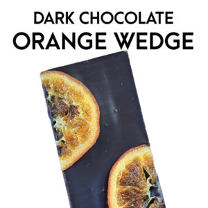 Dark Chocolate Orange Wedge Chocolate Bar | Box of 10