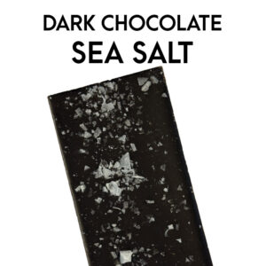 Dark Chocolate Sea Salt Chocolate Bar | Box of 10